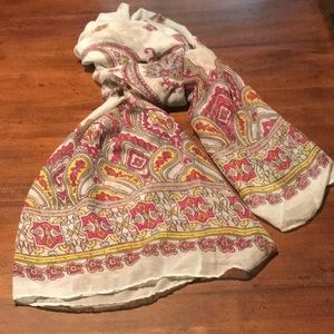 A Summer Weight scarf 73" long
